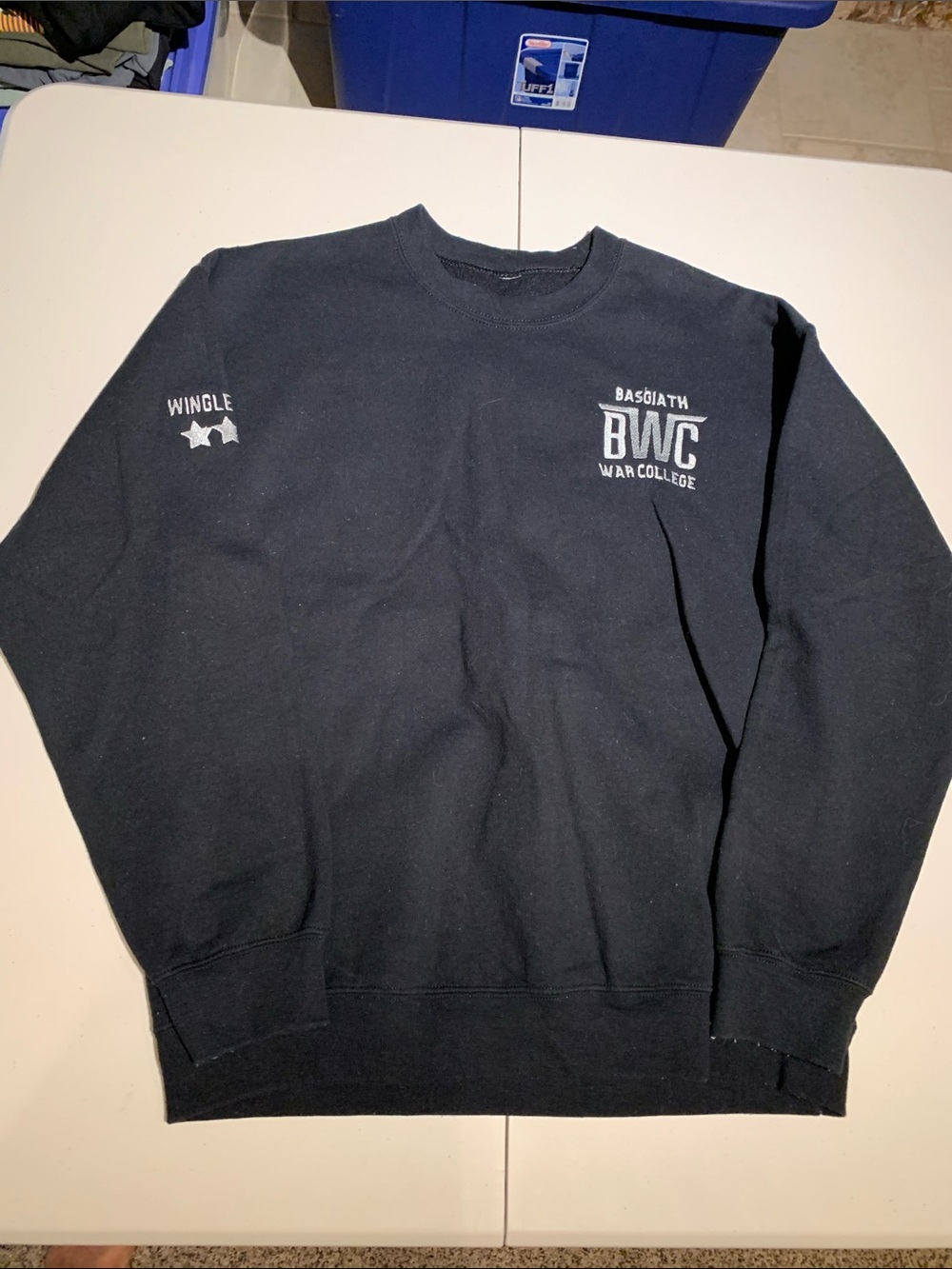 Fourth Wing Embroidered Basgiath War College Crewneck